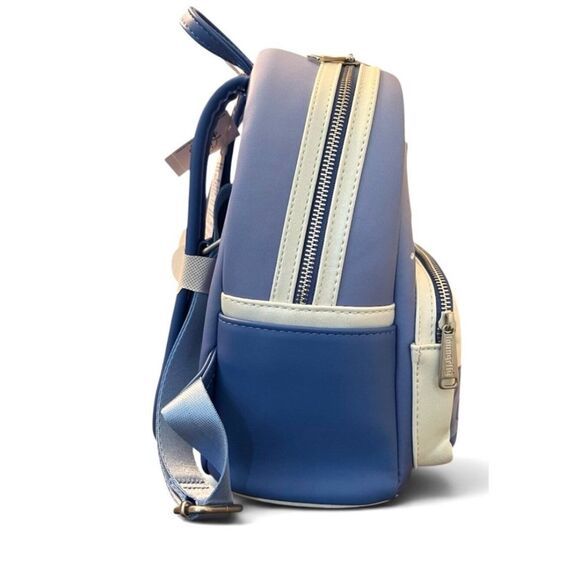 Disney Parks Loungefly Star Wars Hoth Echo Base Mini Backpack Blue Embroider NWT main image 4